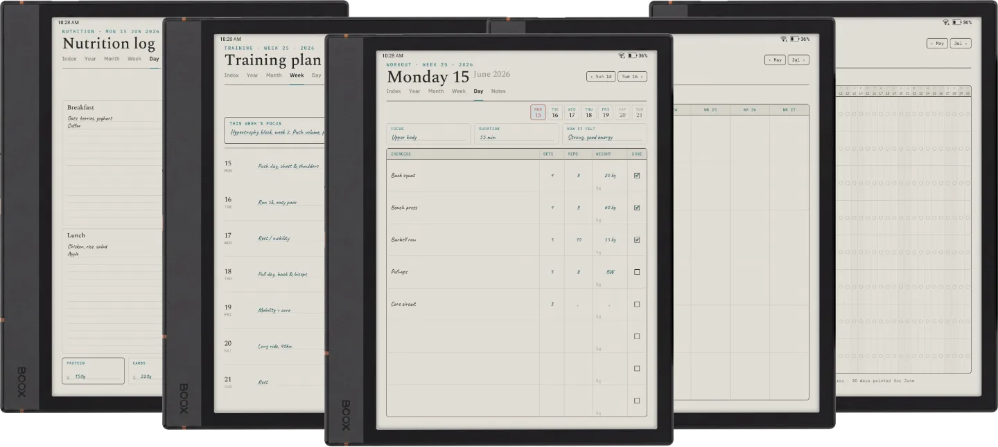 The Planner · Workout