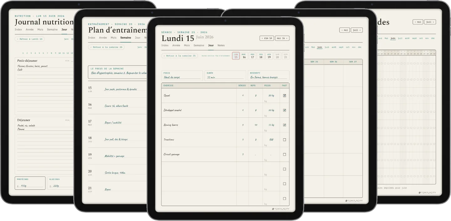 The Planner · Entraînement