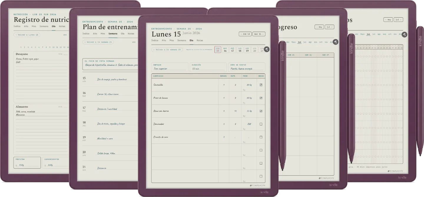 The Planner · Entrenamiento
