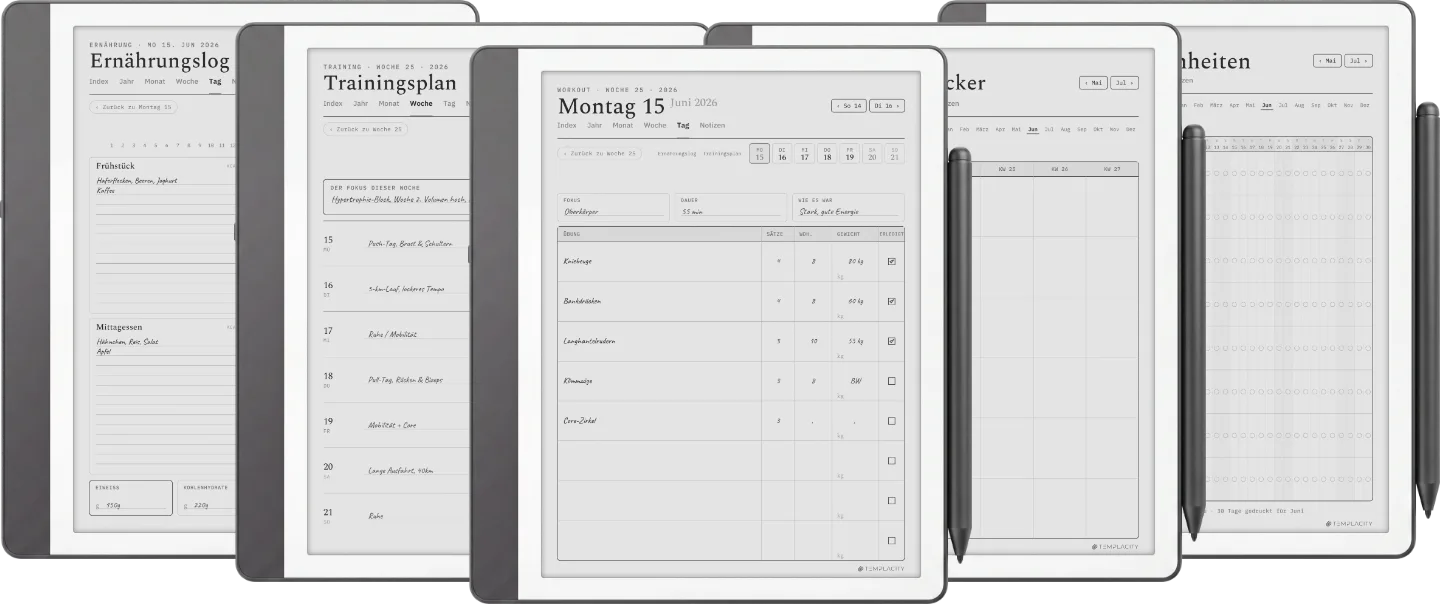 Digitaler Trainingsplaner