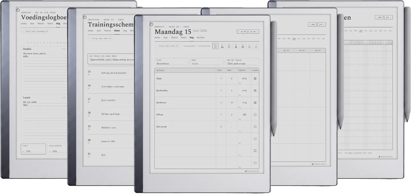 The Planner · Workout