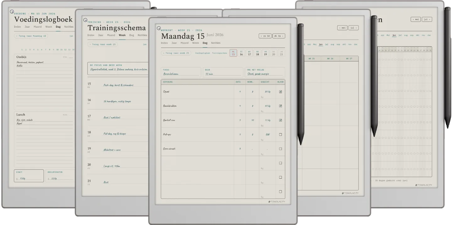 The Planner · Workout