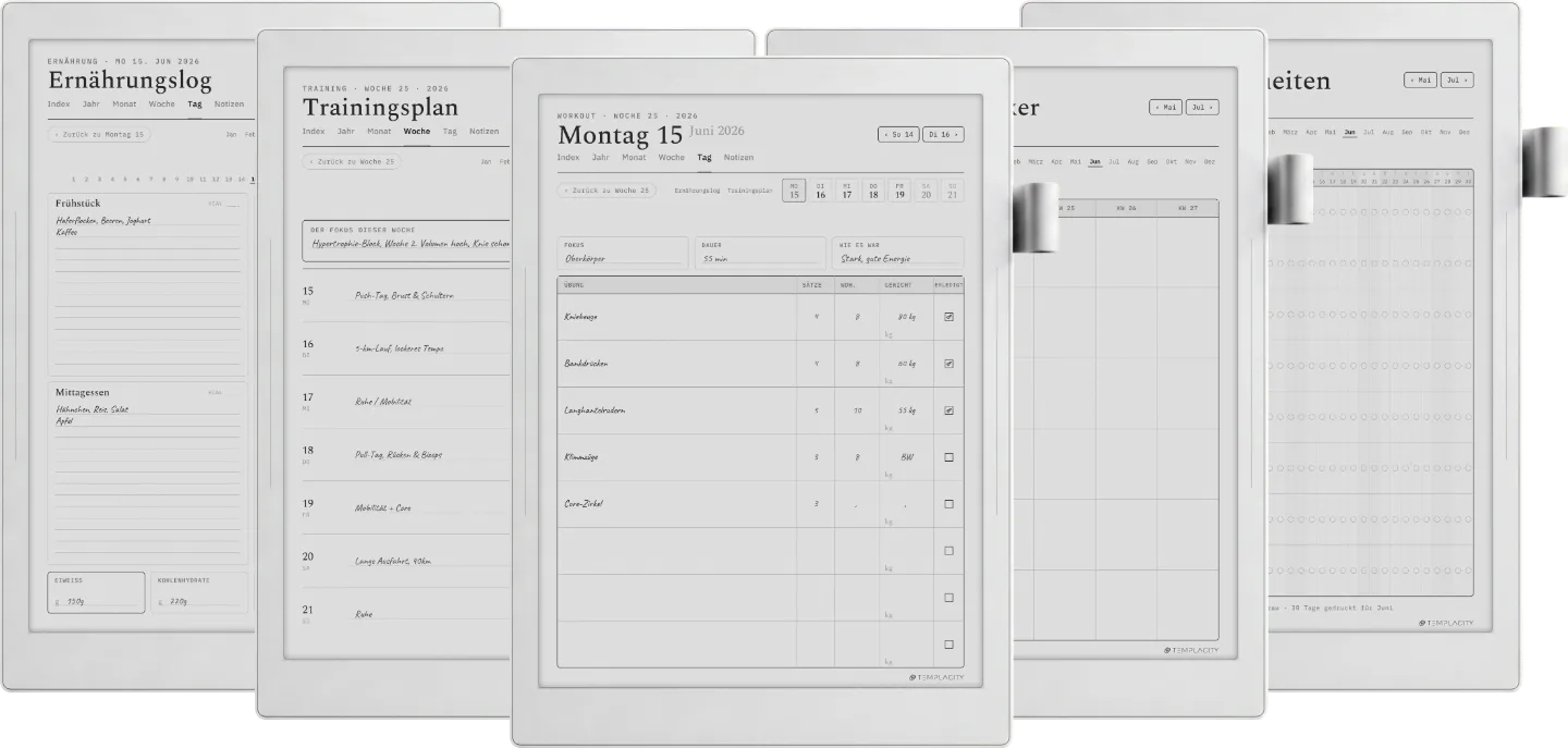 Digitaler Trainingsplaner