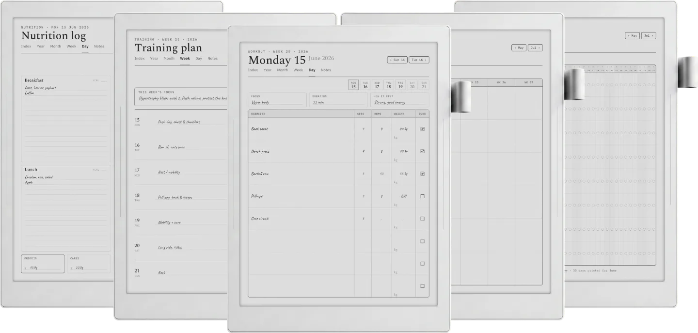Workout Planner