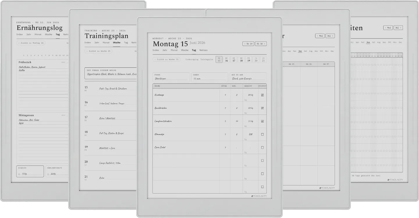 Digitaler Trainingsplaner