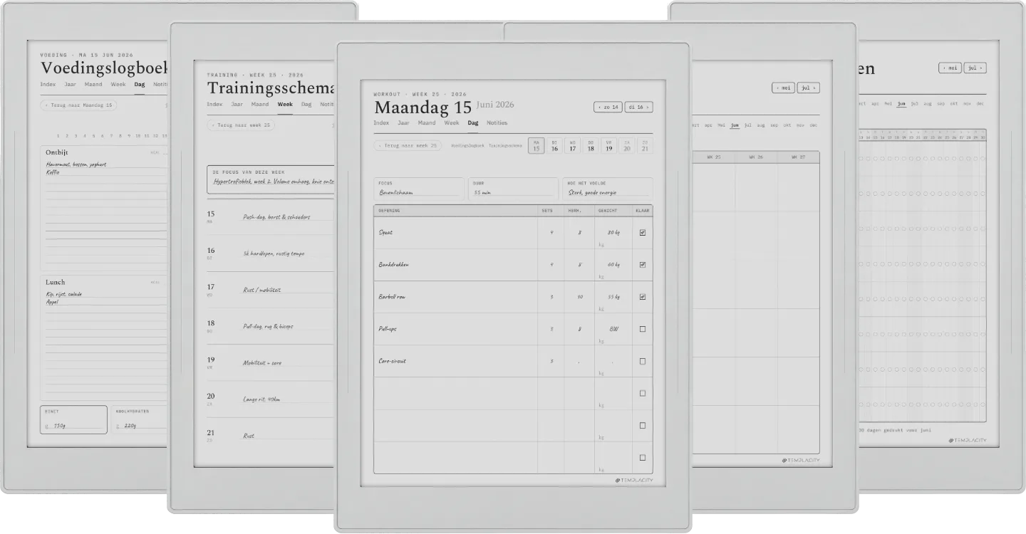 Digitale trainingsplanner