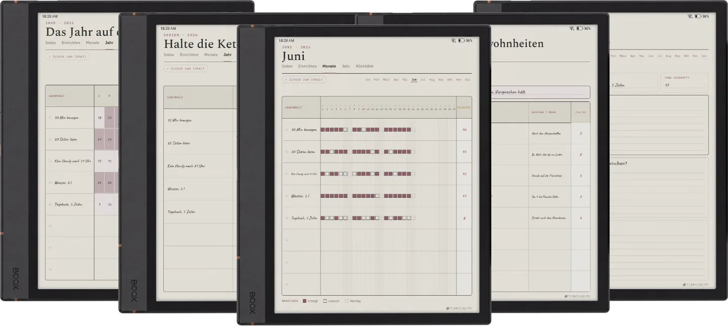 Habit-Tracker-Vorlage