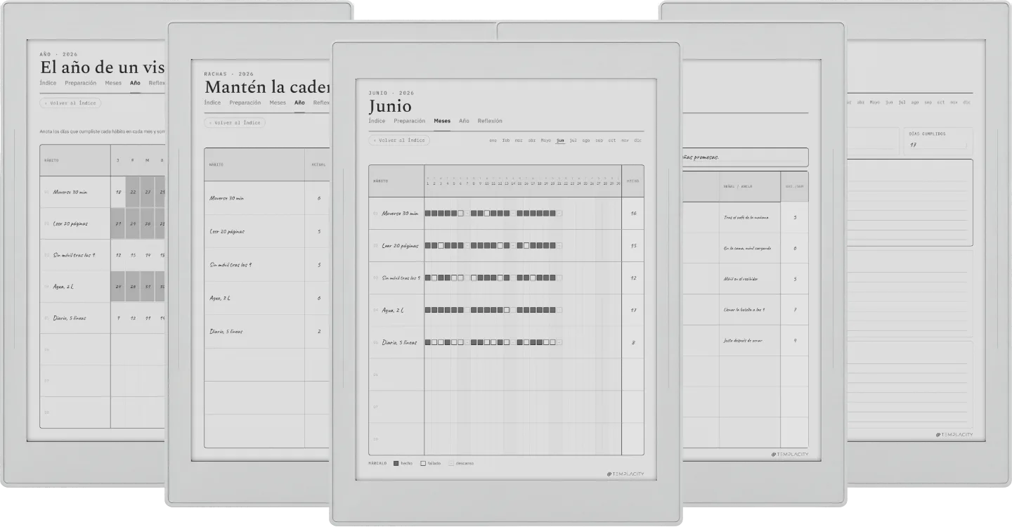 The Planner · Seguimiento de hábitos