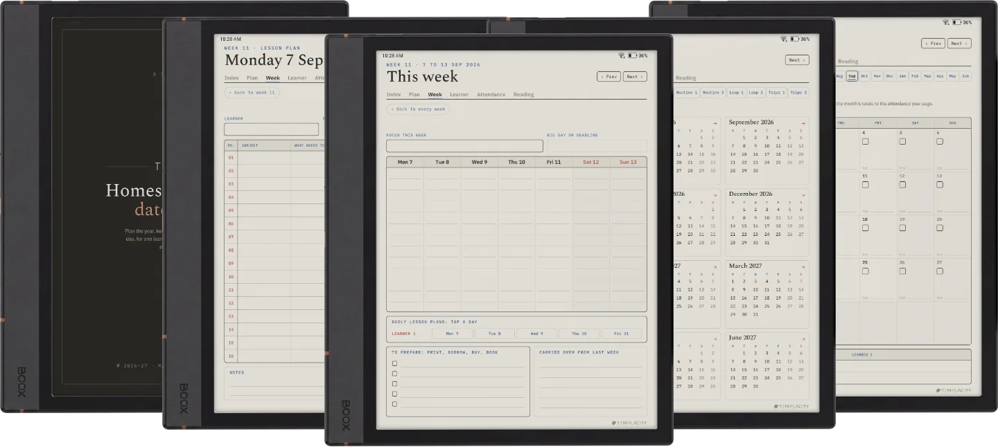 The Planner · Homeschool
