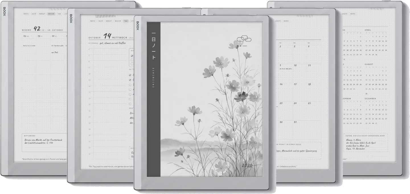 Ichinichi 一日 · Ein Techo für E-Ink