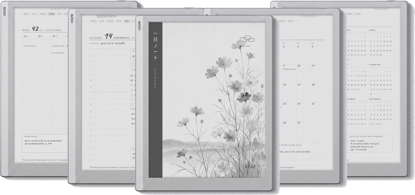 Ichinichi 一日 · Een techo voor e-ink