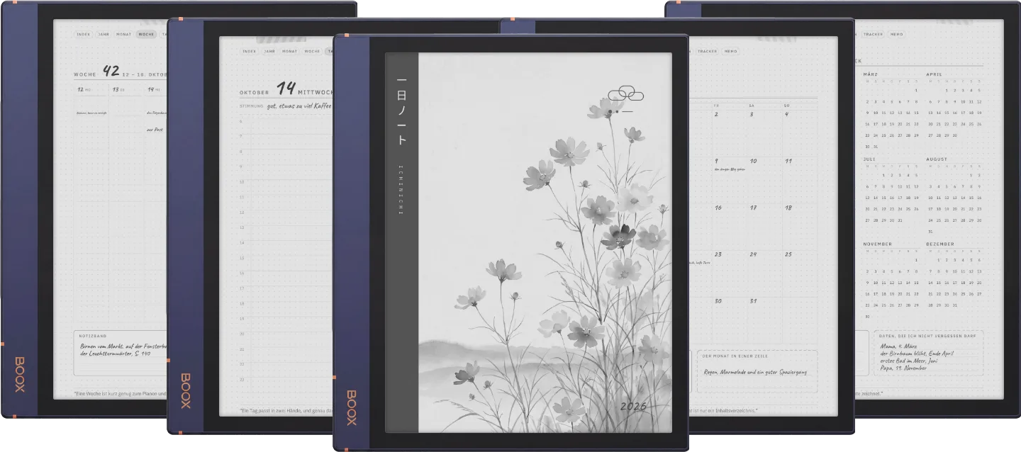 Ichinichi 一日 · Ein Techo für E-Ink