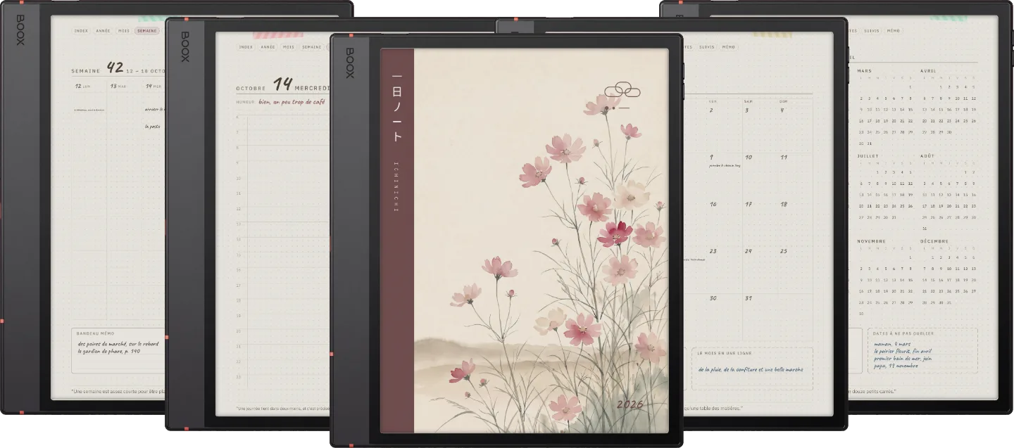Ichinichi 一日 · Un techo pour e-ink