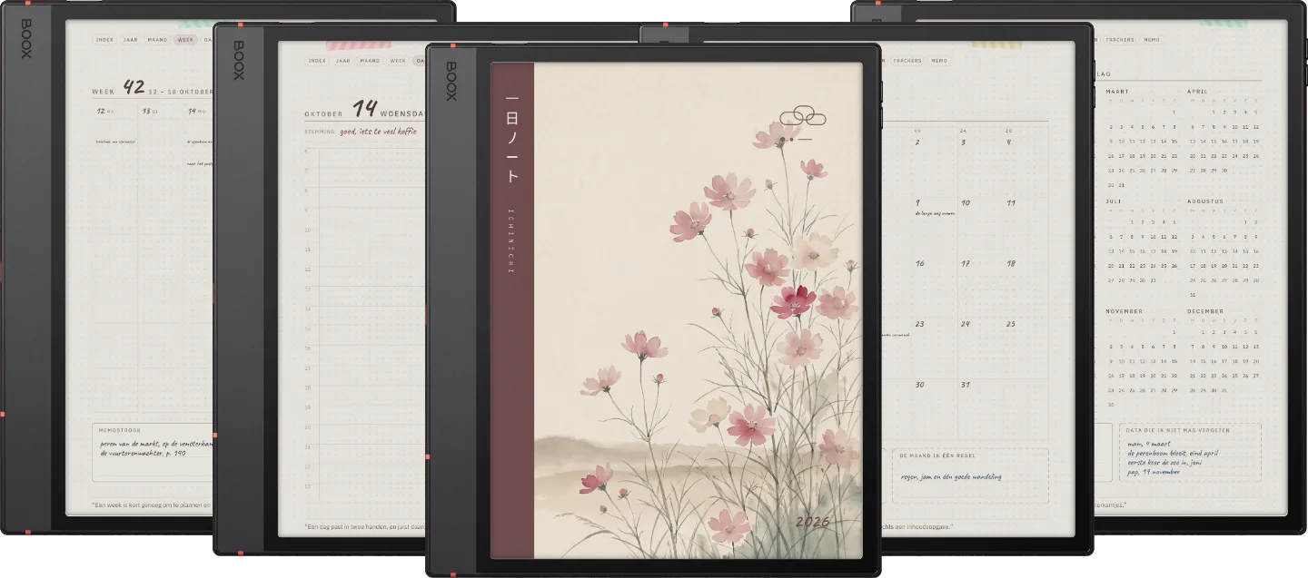 Ichinichi 一日 · Een techo voor e-ink