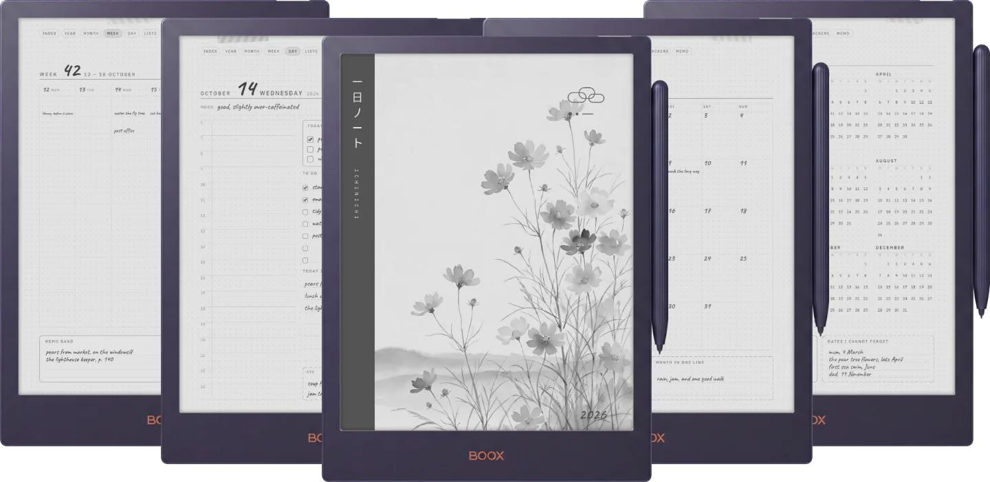 Ichinichi 一日 · A techo for e-ink