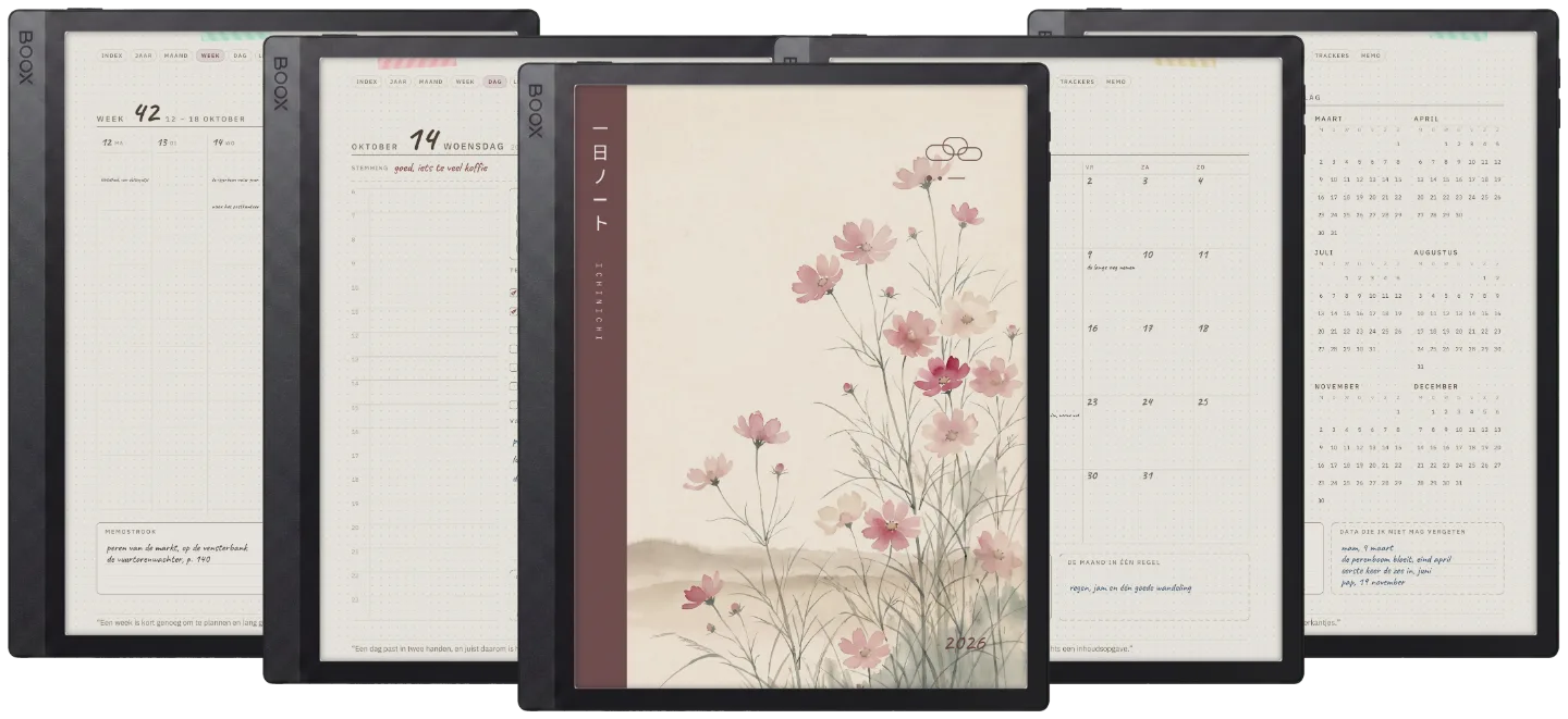Ichinichi 一日 · Een techo voor e-ink