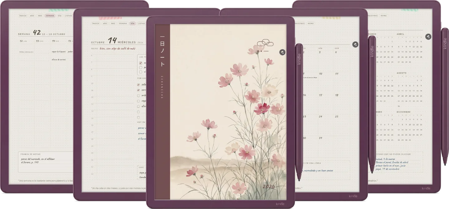 Ichinichi 一日 · Una agenda techo para e-ink