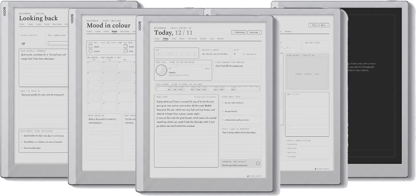 The Planner · The Journal