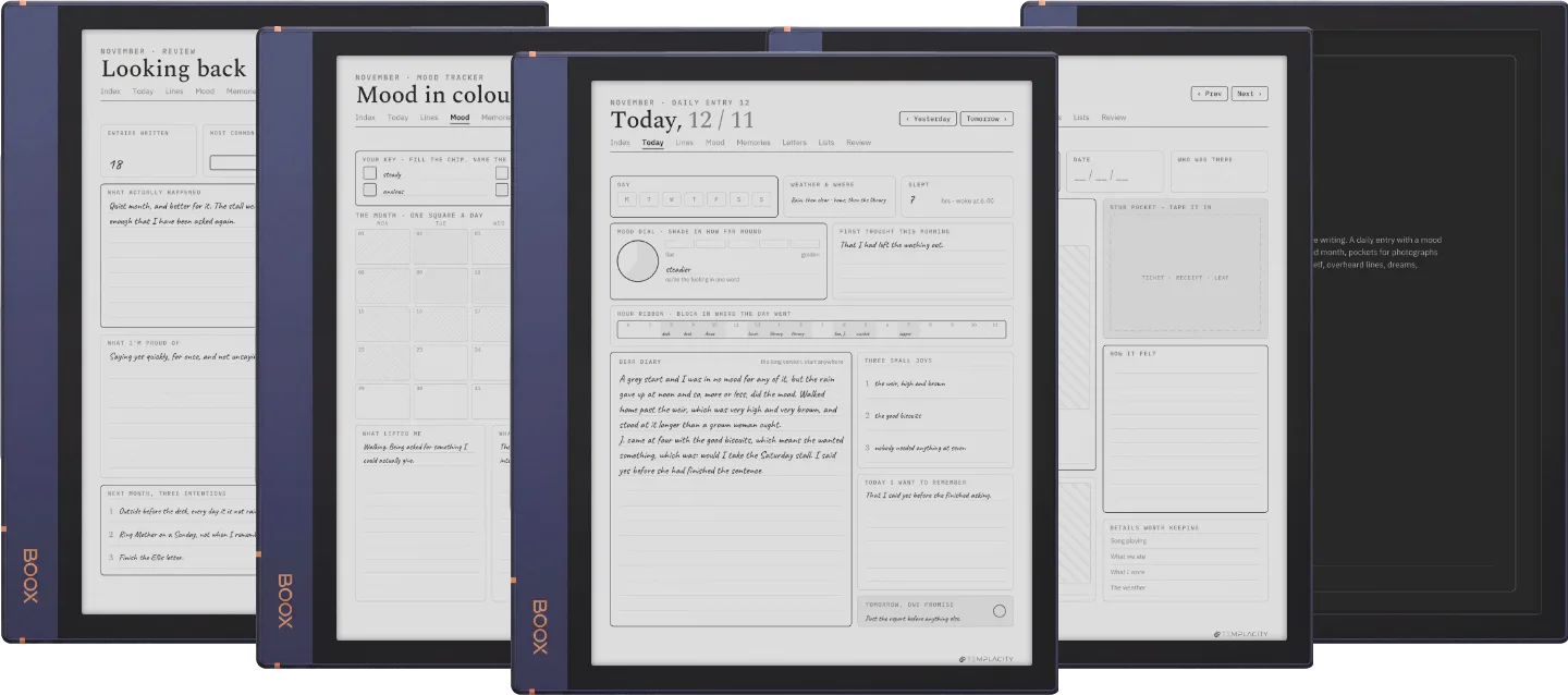 The Planner · The Journal