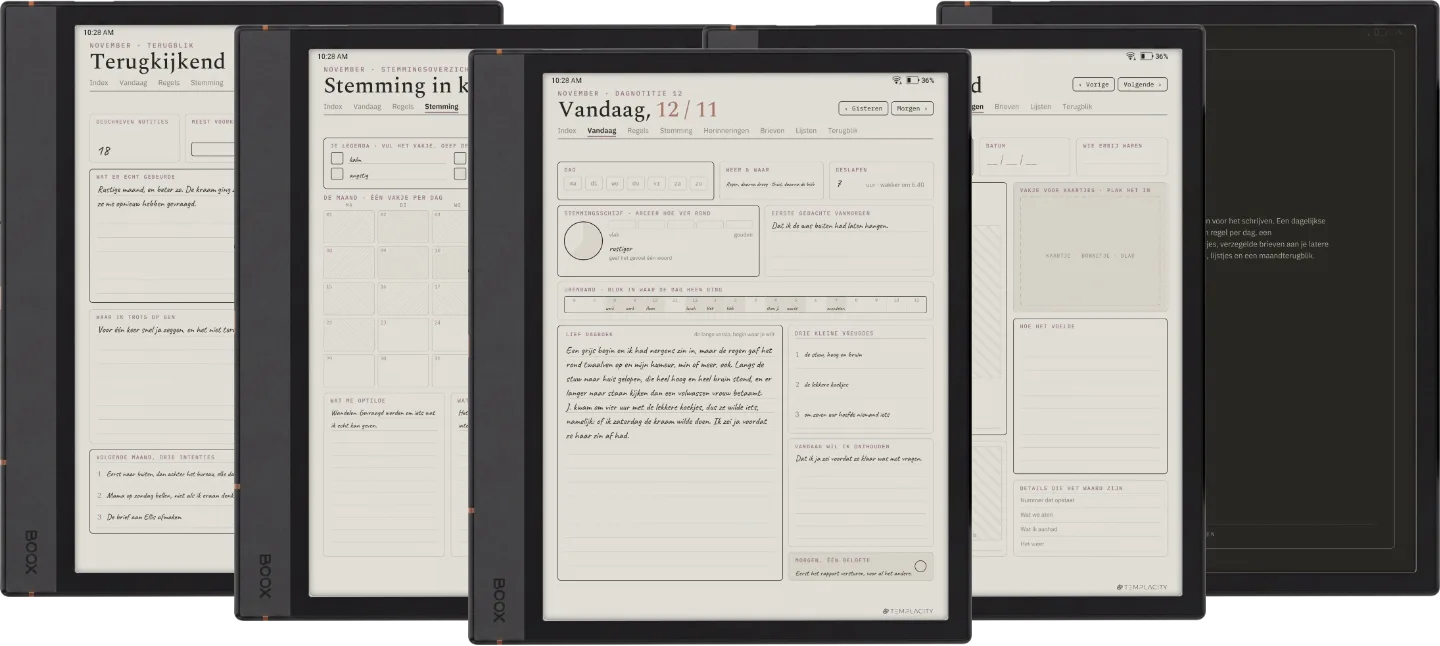 The Planner · Het Dagboek