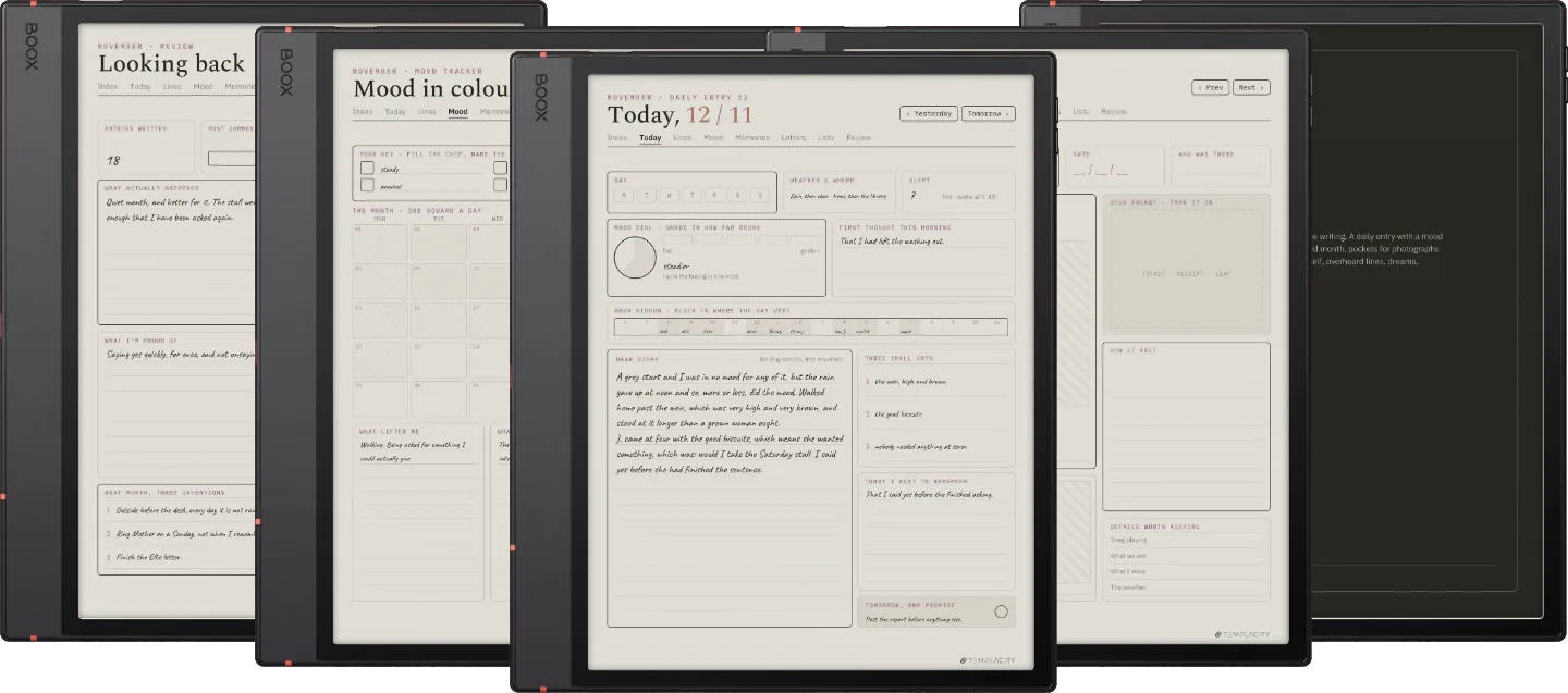 The Planner · The Journal
