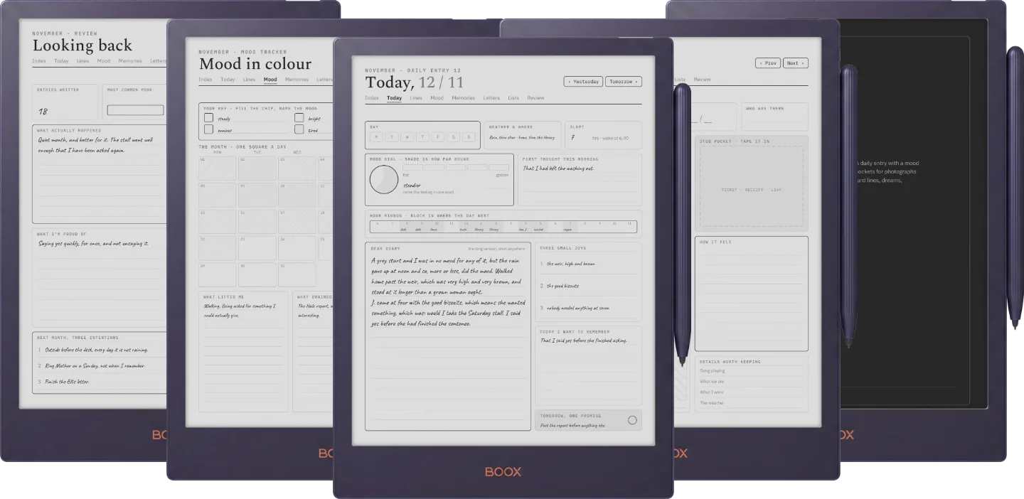The Planner · The Journal