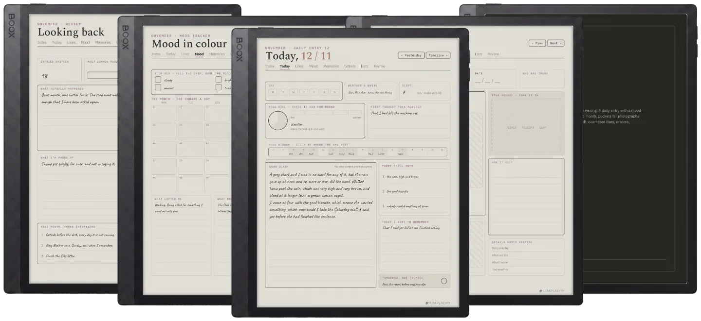 The Planner · The Journal