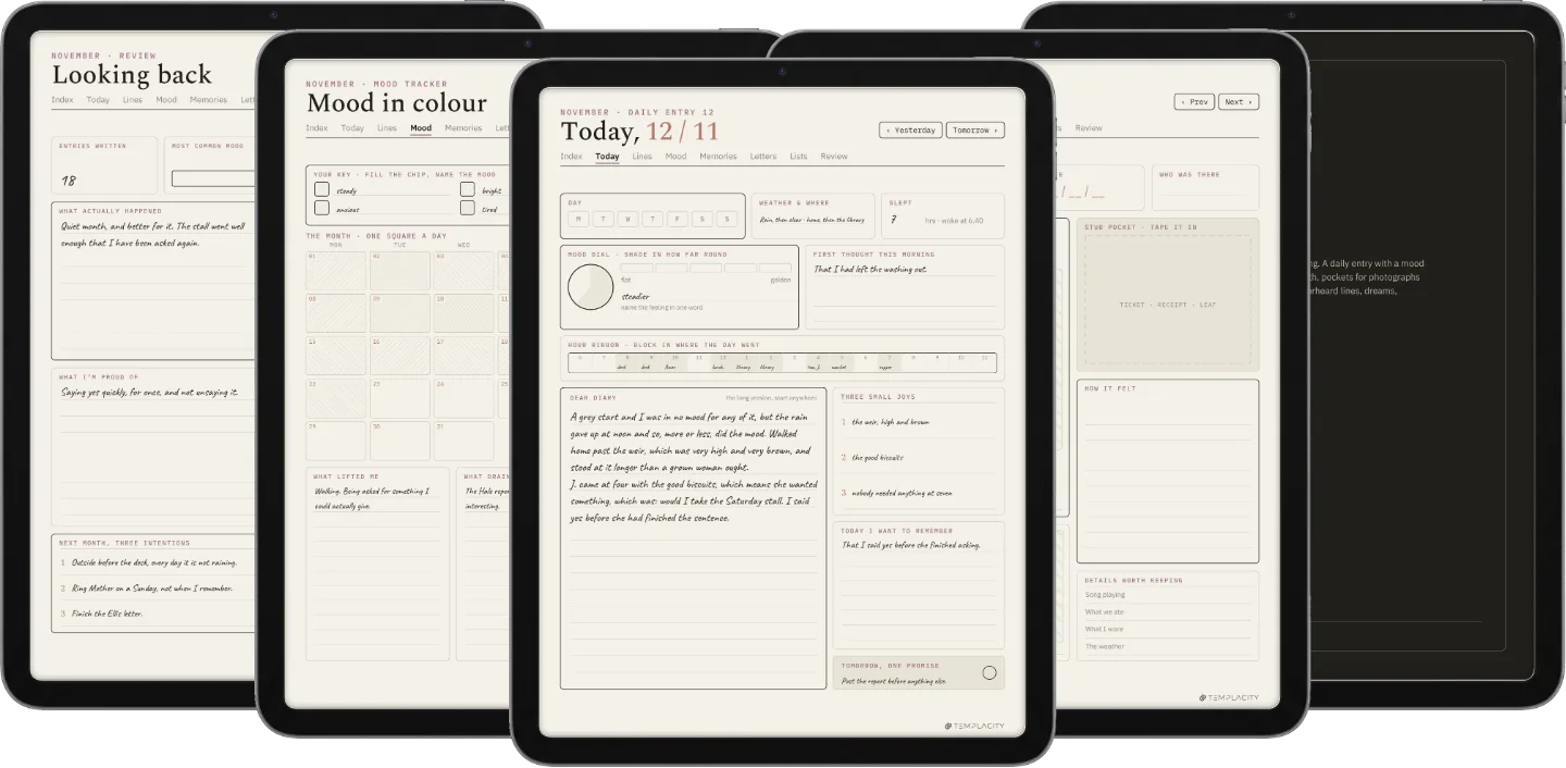 The Planner · The Journal