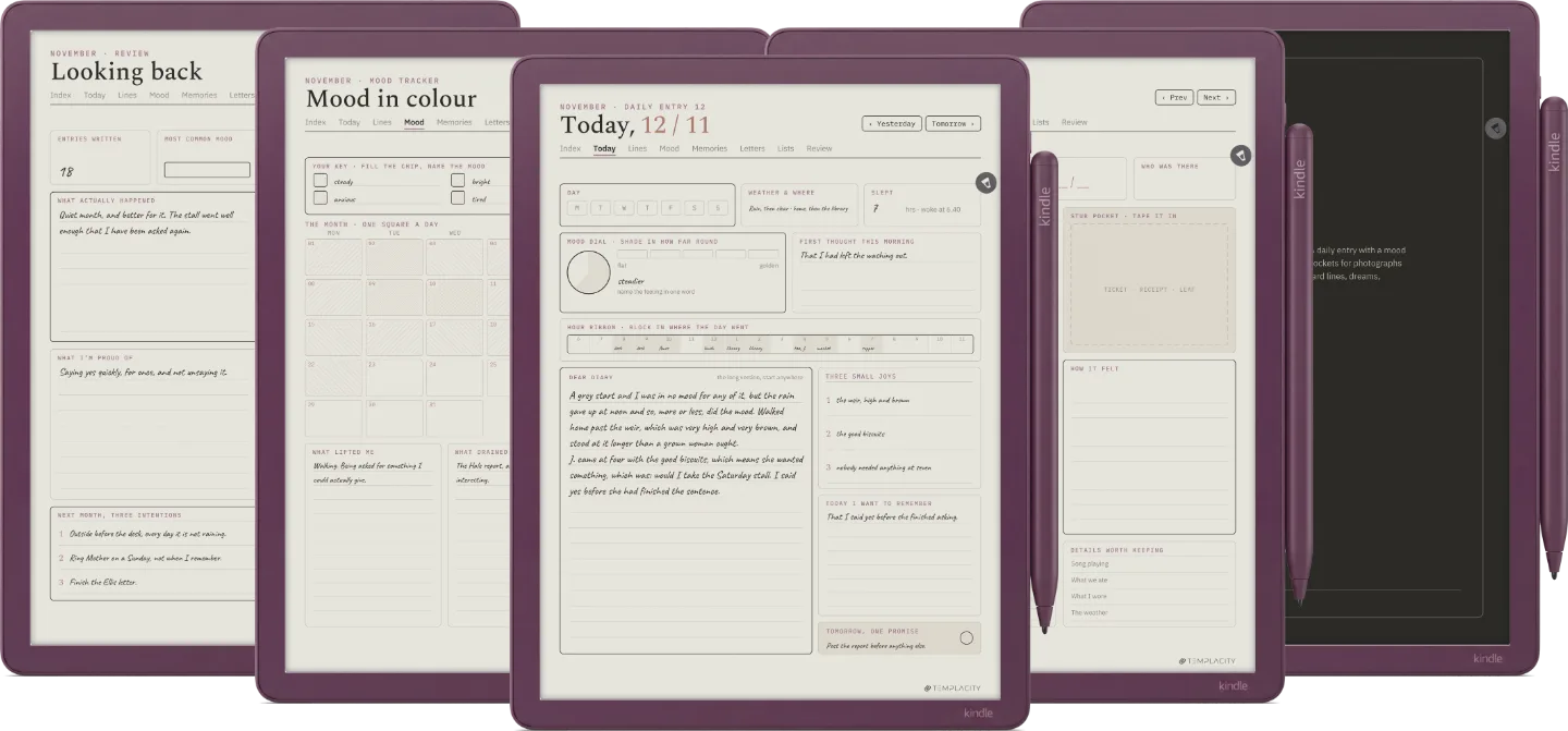 The Planner · The Journal