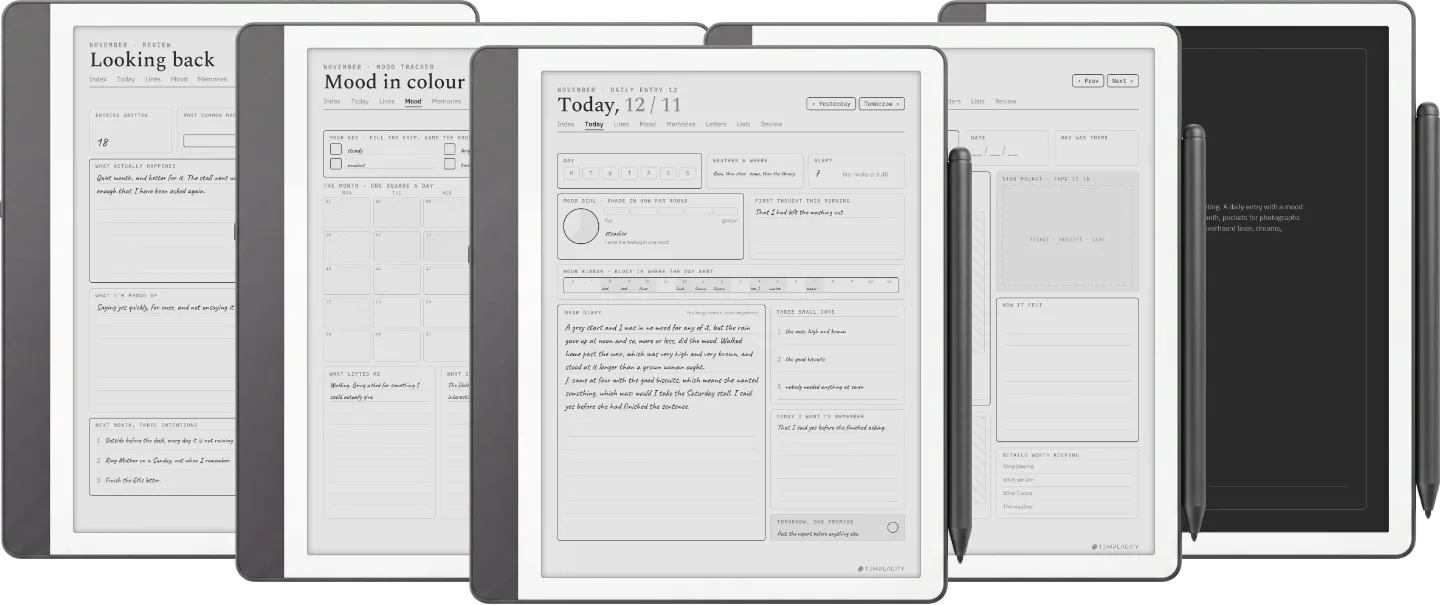 The Planner · The Journal