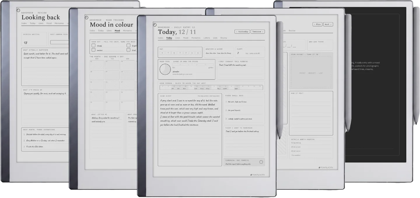 The Planner · The Journal