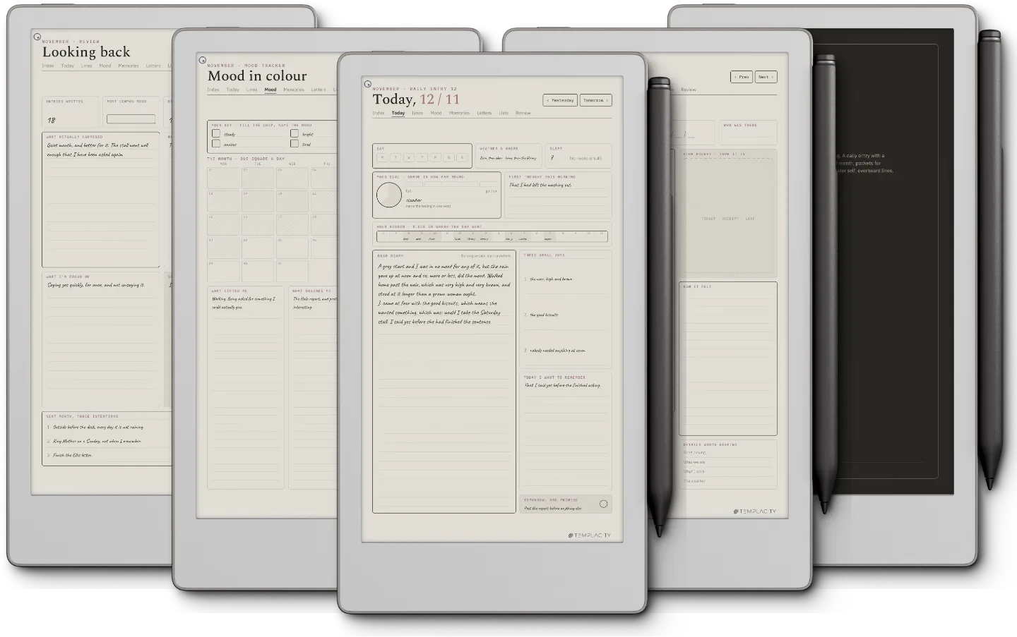 The Planner · The Journal