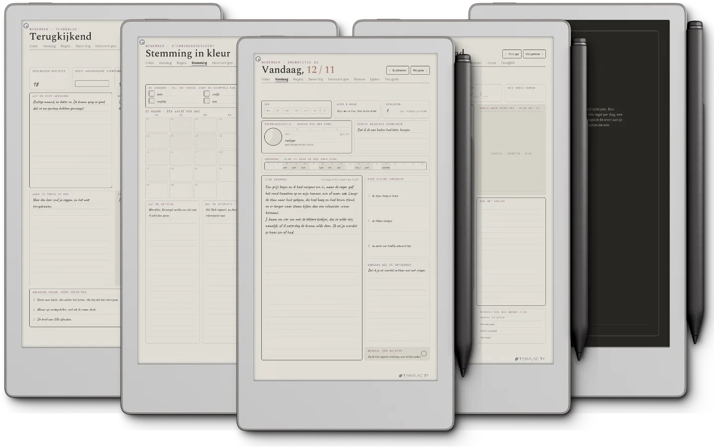 The Planner · Het Dagboek