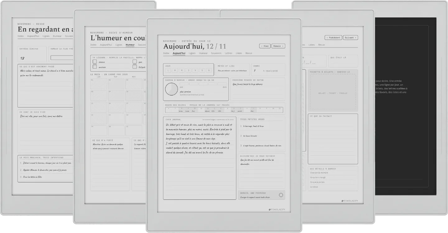 The Planner · The Journal