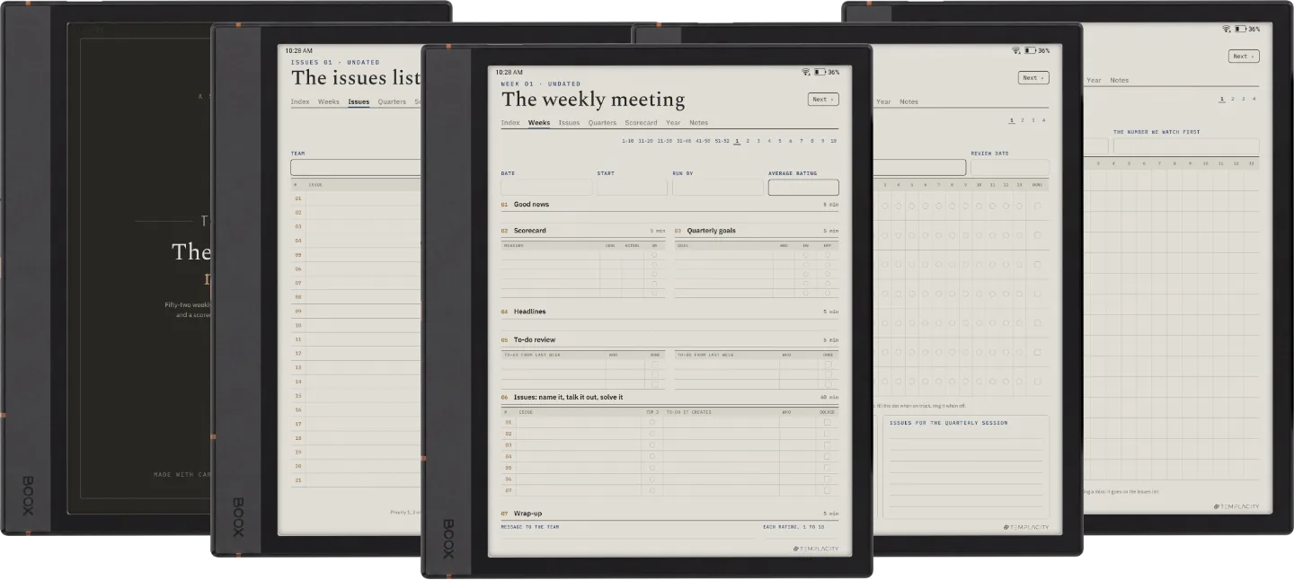 The Planner · Leadership Meeting