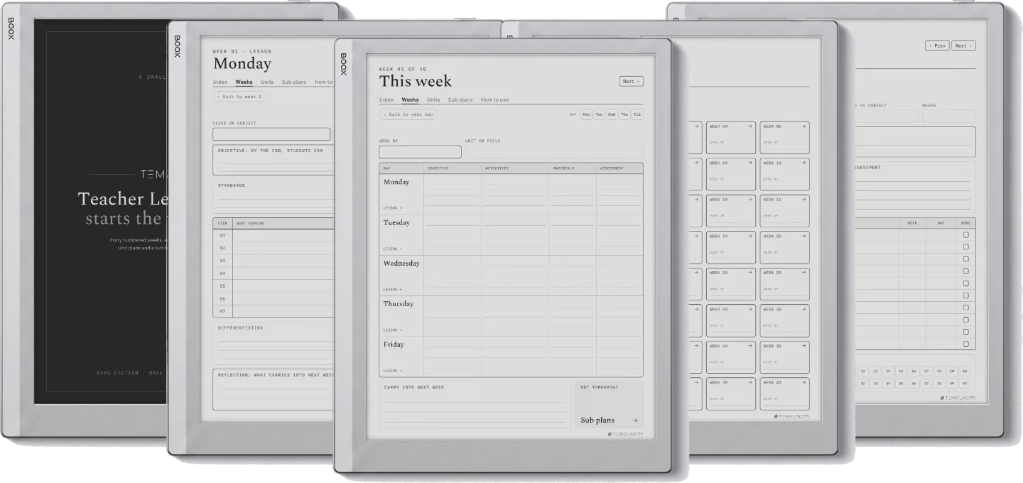 The Planner · Teachers