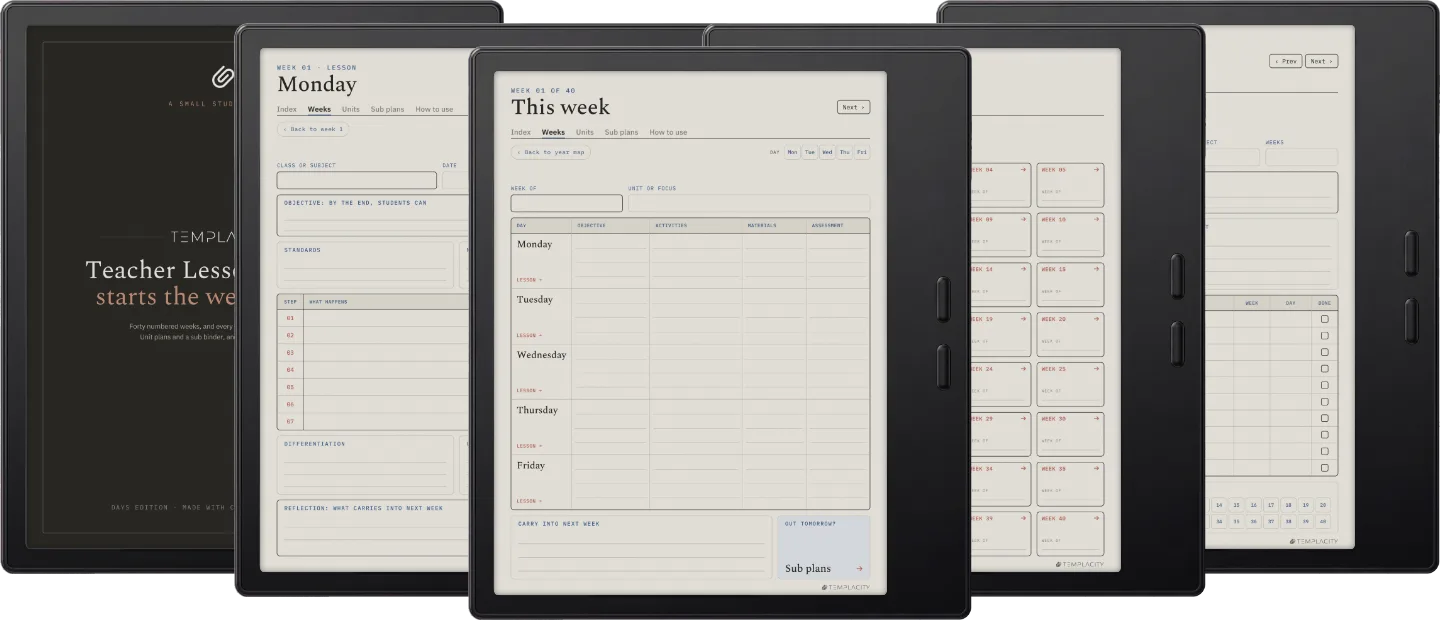The Planner · Teachers
