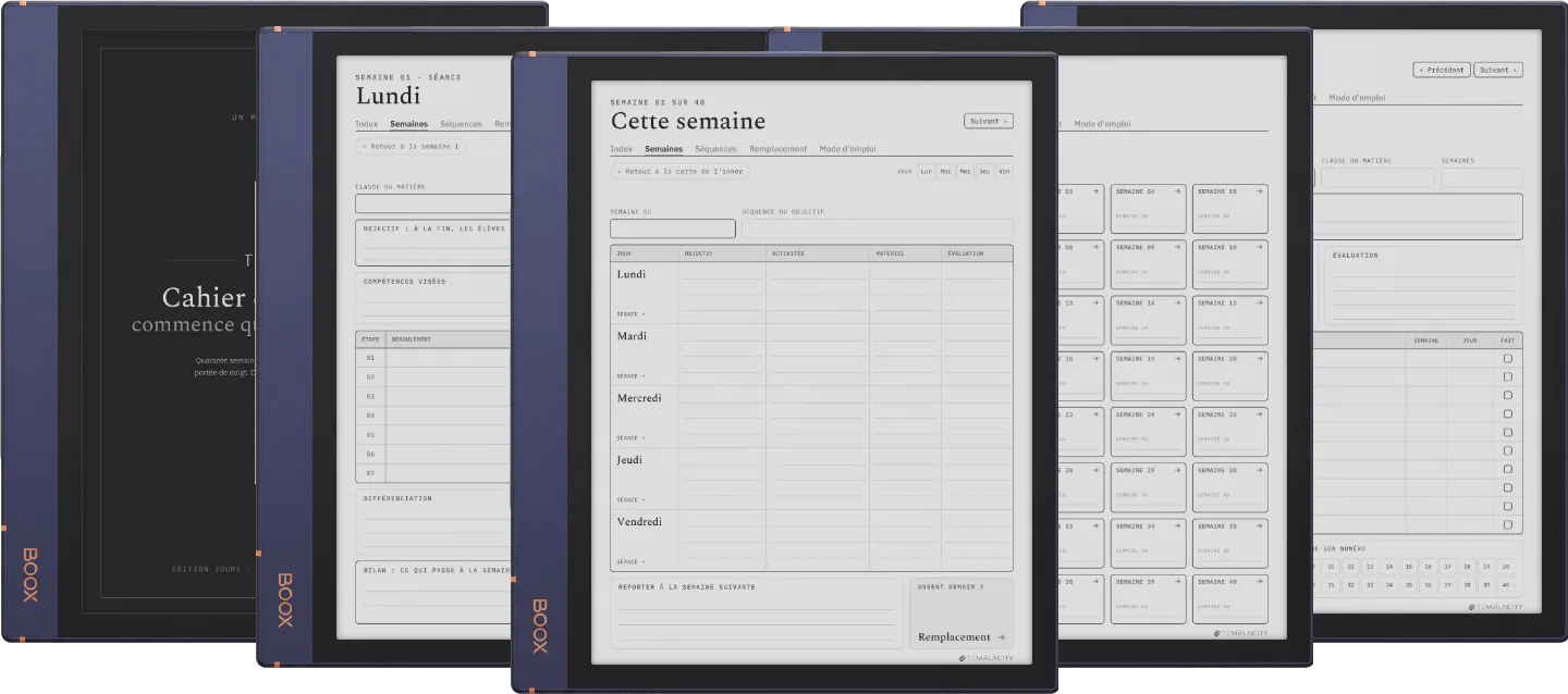 The Planner · Enseignants