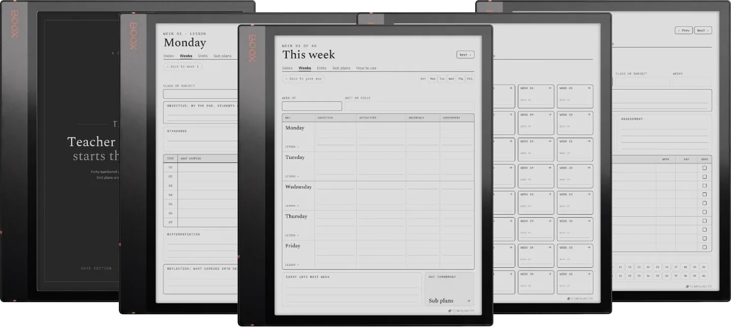 The Planner · Teachers