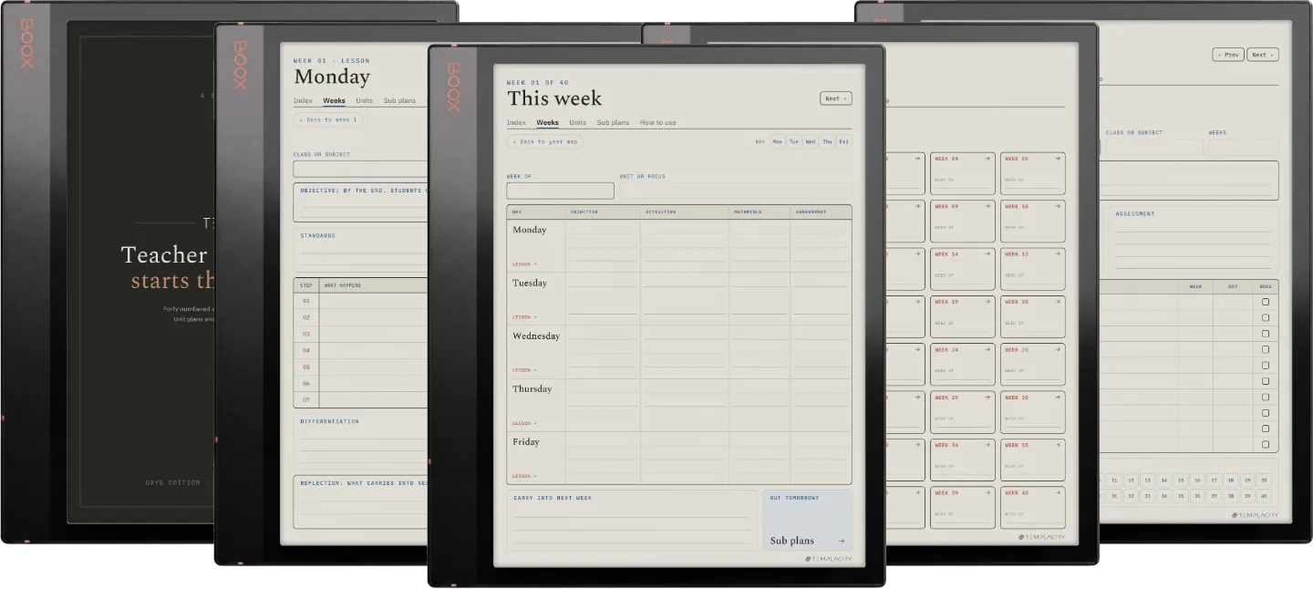 The Planner · Teachers