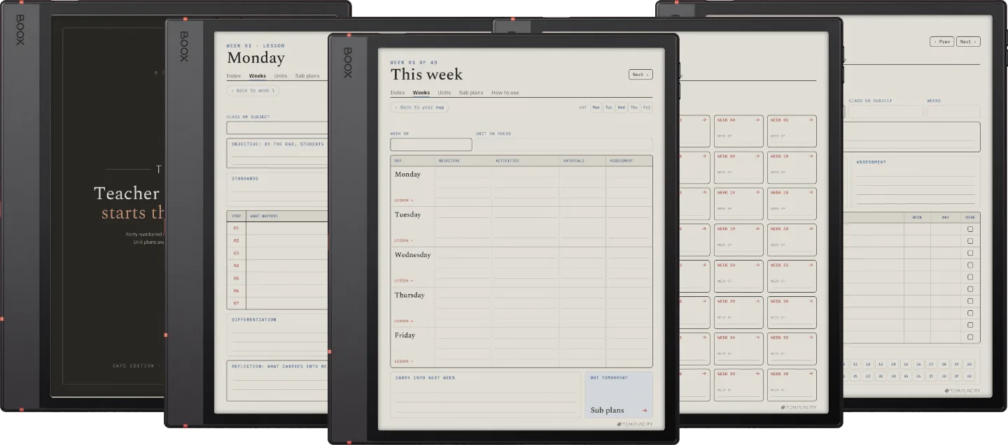 The Planner · Teachers