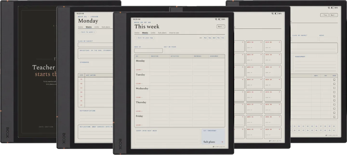 The Planner · Teachers