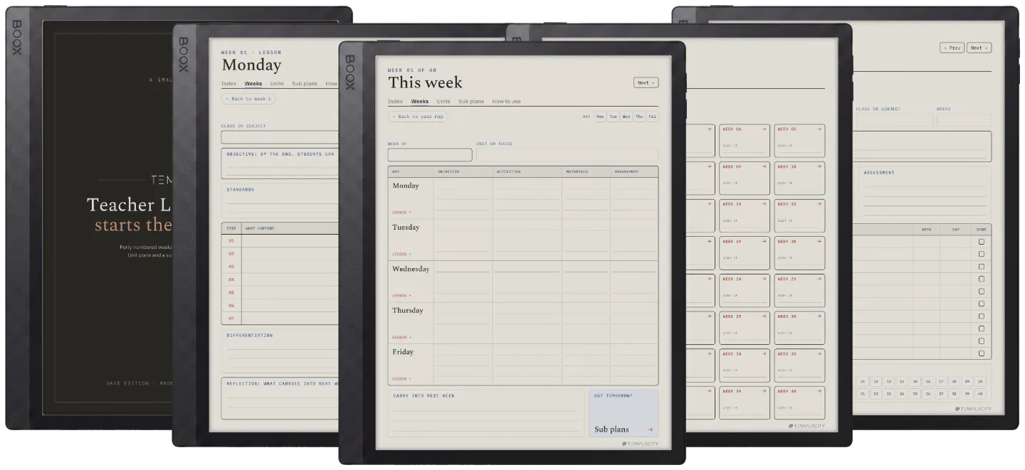 The Planner · Teachers