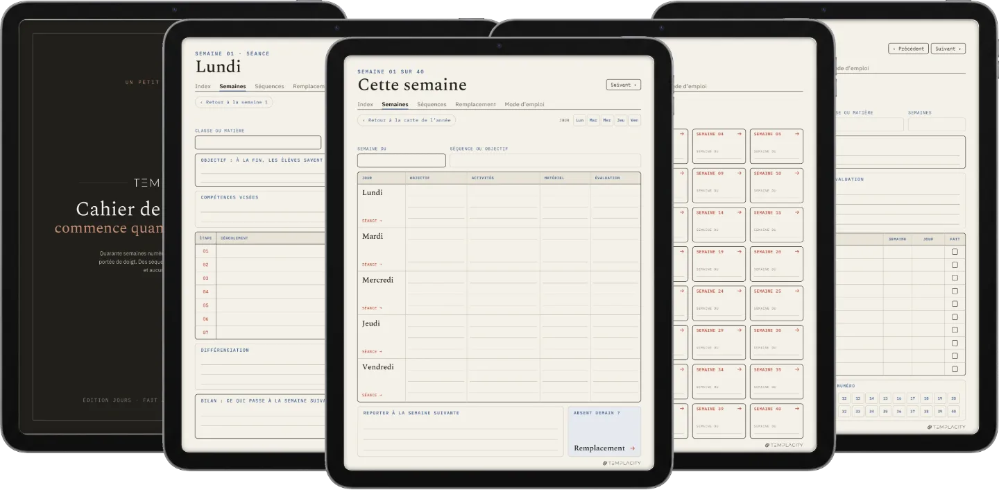 Teacher Lesson Planner