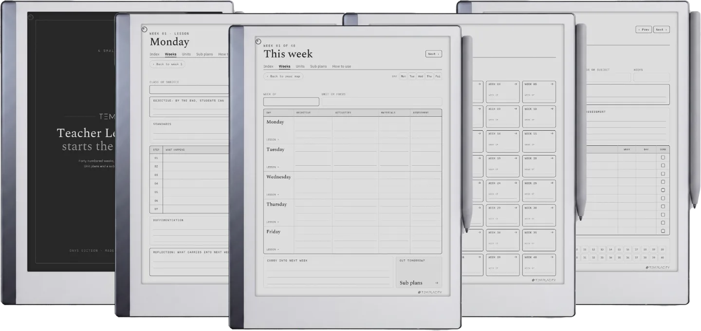 The Planner · Teachers