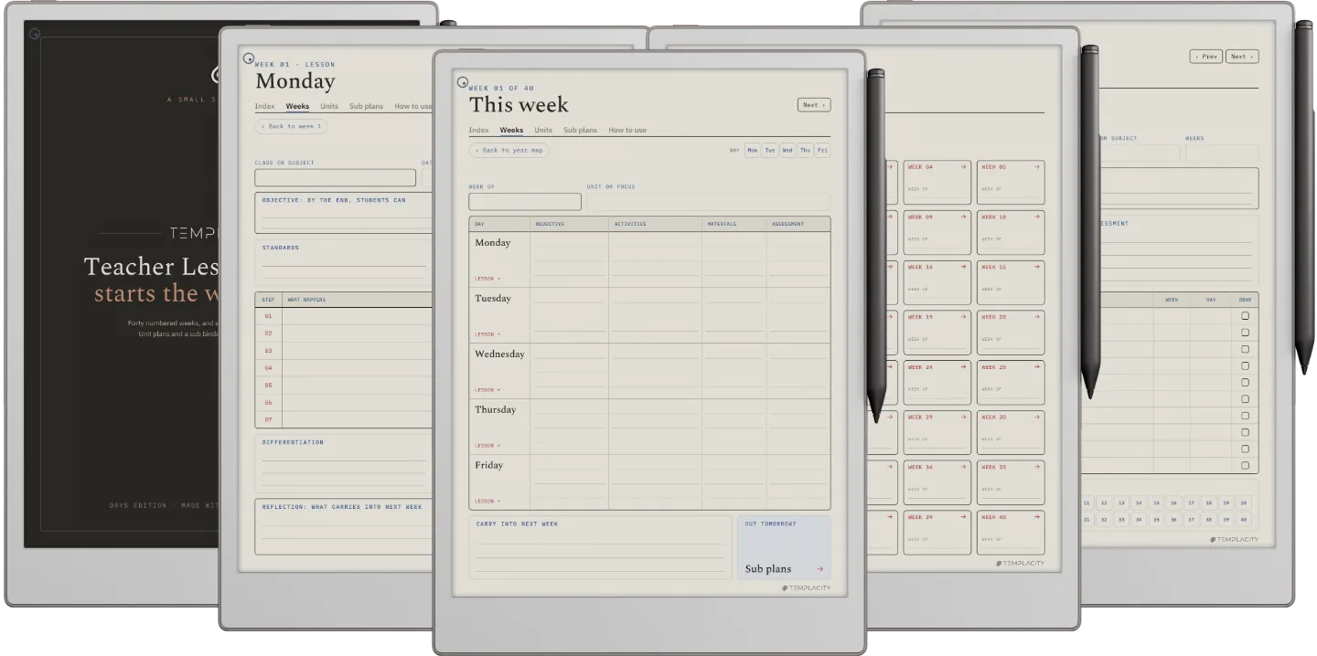 The Planner · Teachers