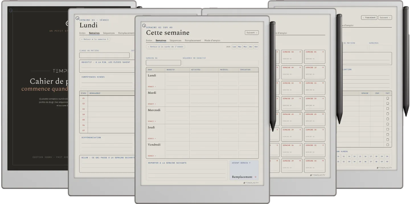 Teacher Lesson Planner