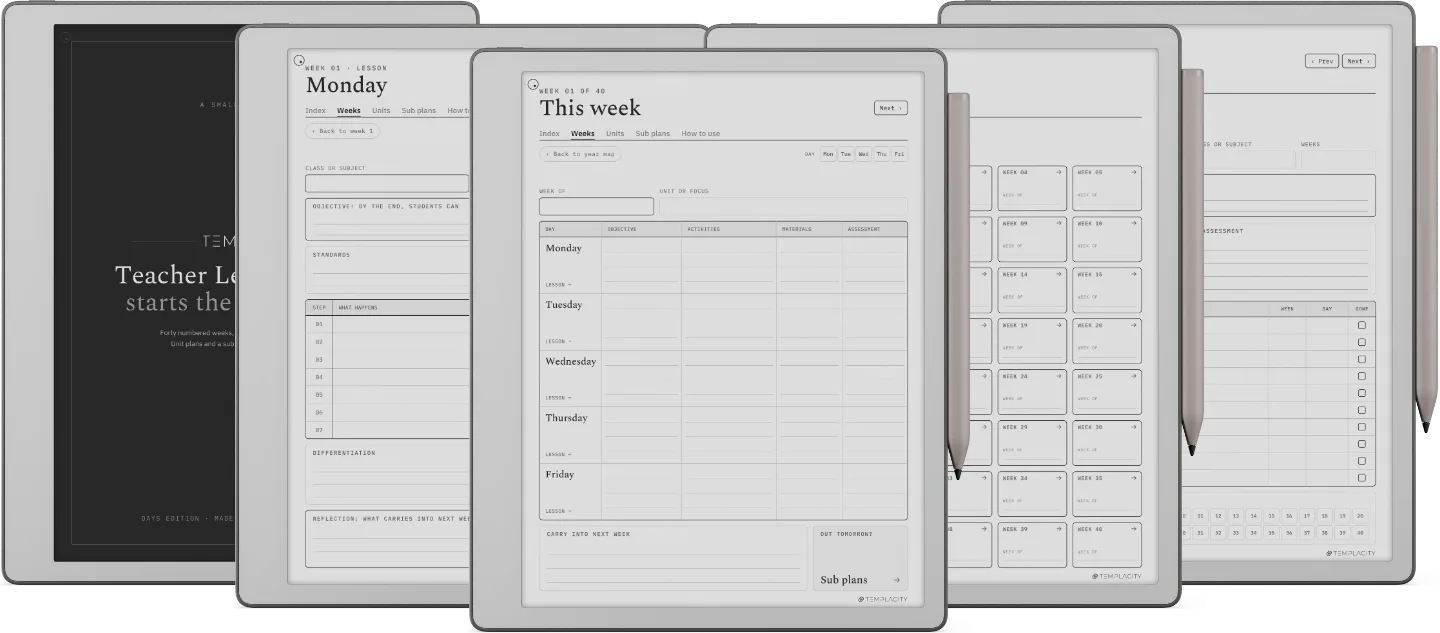 The Planner · Teachers