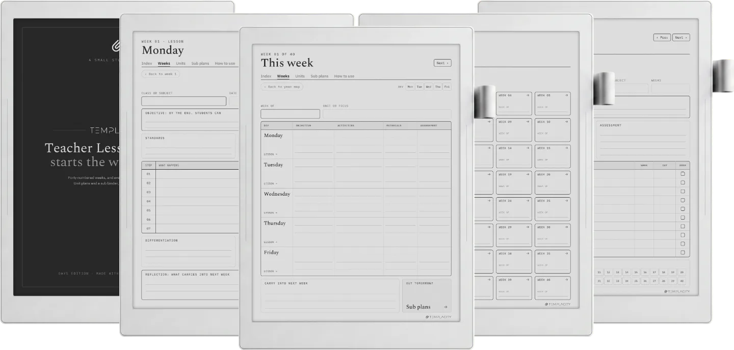 The Planner · Teachers