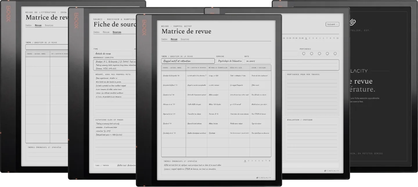 The Planner · Revue de littérature